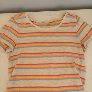 Neon striped t-shirt